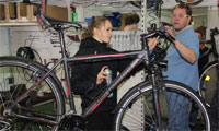 Workshop bei Fahrrad Petersen Workshop bei Fahrrad Petersen