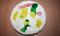 Die Simpsons-Torte