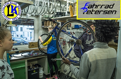 Support von Fahrrad Petersen Support von Fahrrad Petersen