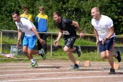 7. Firmenzehnkampf Flensburg, Zehnkampf, 26.08.2023; Flensburg