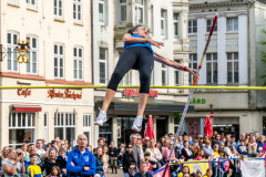 Stabhochsprung Südermarkt Flensburg