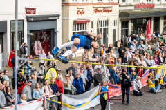 Stabhochsprung Südermarkt Flensburg