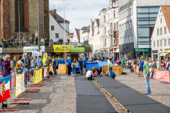 Stabhochsprung Südermarkt Flensburg